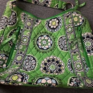 Vera Bradley Cupcake Green Shoulder Bag